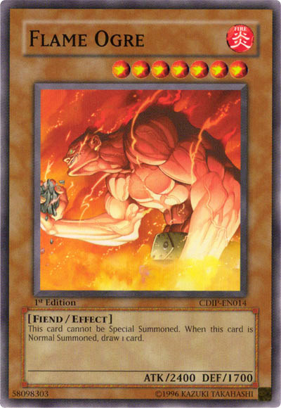 Flame Ogre [CDIP-EN014] Common | Jomio and Rueliete's Cards and Comics