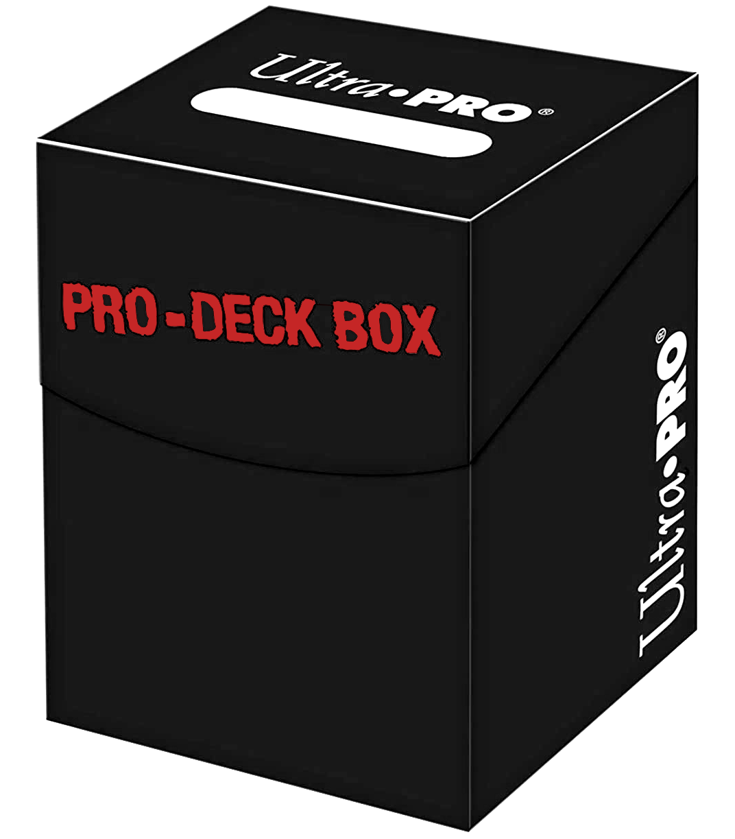 Ultra PRO: Deck Box - PRO 100+ (Black) | Jomio and Rueliete's Cards and Comics