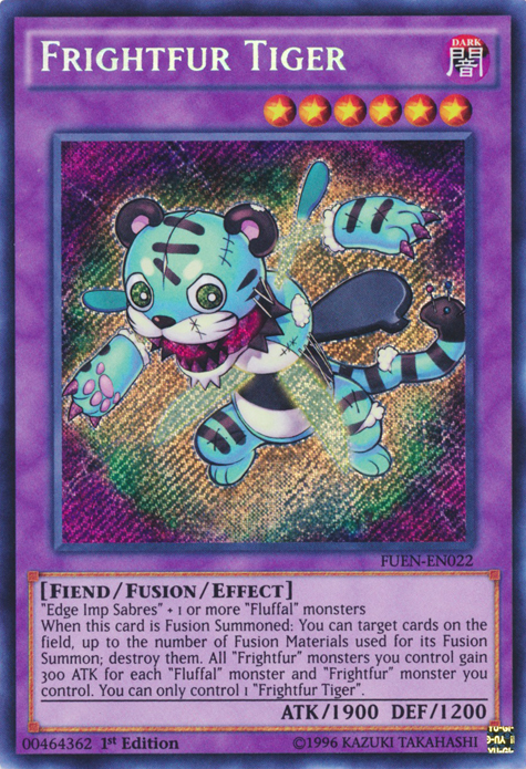 Frightfur Tiger [FUEN-EN022] Secret Rare | Jomio and Rueliete's Cards and Comics