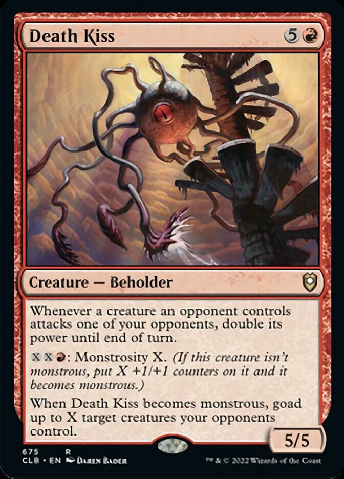 Death Kiss [Commander Legends: Battle for Baldur's Gate] | Jomio and Rueliete's Cards and Comics