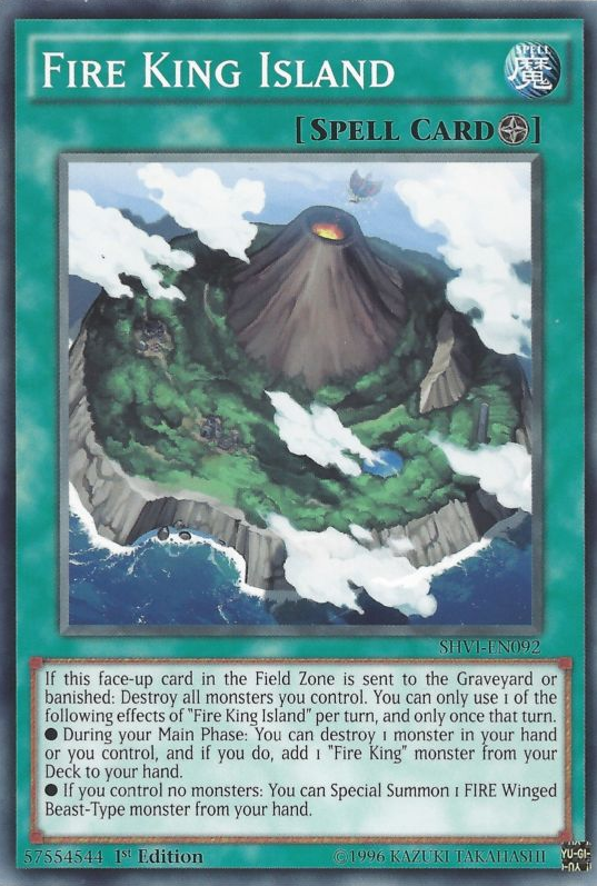 Fire King Island [SHVI-EN092] Common | Jomio and Rueliete's Cards and Comics