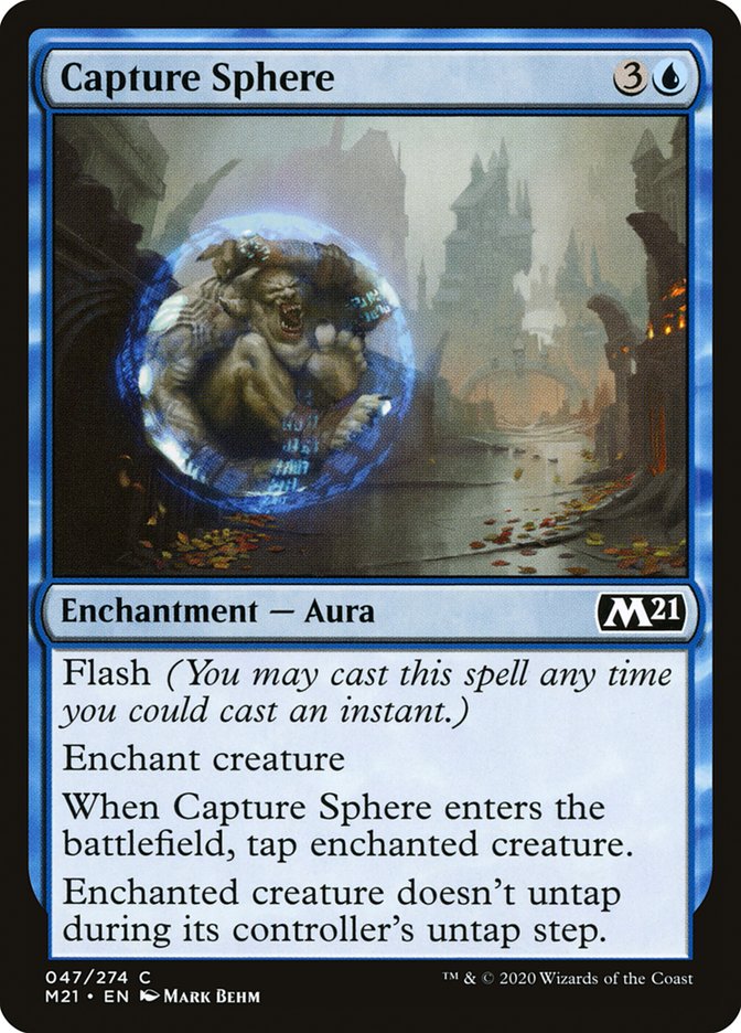 Capture Sphere [Core Set 2021] | Jomio and Rueliete's Cards and Comics