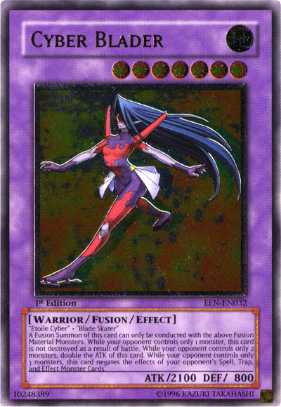 Cyber Blader [EEN-EN032] Ultimate Rare | Jomio and Rueliete's Cards and Comics