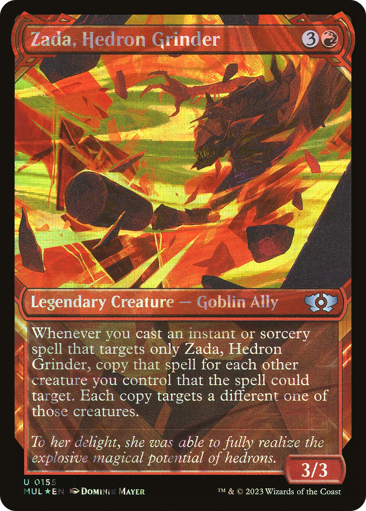 Zada, Hedron Grinder (Halo Foil) [Multiverse Legends] | Jomio and Rueliete's Cards and Comics