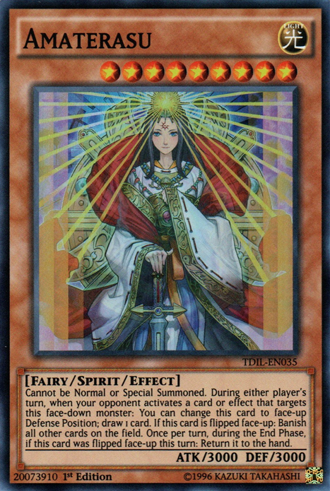 Amaterasu [TDIL-EN035] Super Rare | Jomio and Rueliete's Cards and Comics