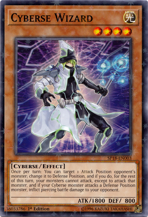 Cyberse Wizard (Starfoil) [SP18-EN003] Starfoil Rare | Jomio and Rueliete's Cards and Comics