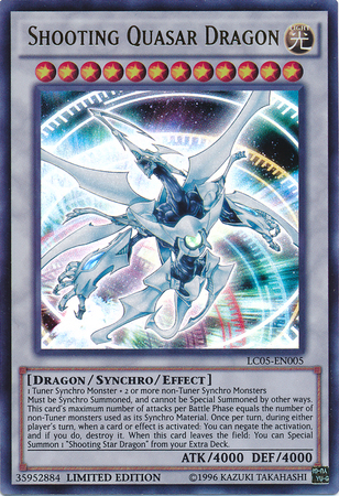 Shooting Quasar Dragon [LC05-EN005] Ultra Rare | Jomio and Rueliete's Cards and Comics
