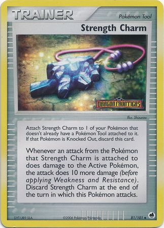 Strength Charm (81/101) (Stamped) [EX: Dragon Frontiers] | Jomio and Rueliete's Cards and Comics