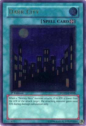 Dark City (UTR) [POTD-EN048] Ultimate Rare | Jomio and Rueliete's Cards and Comics