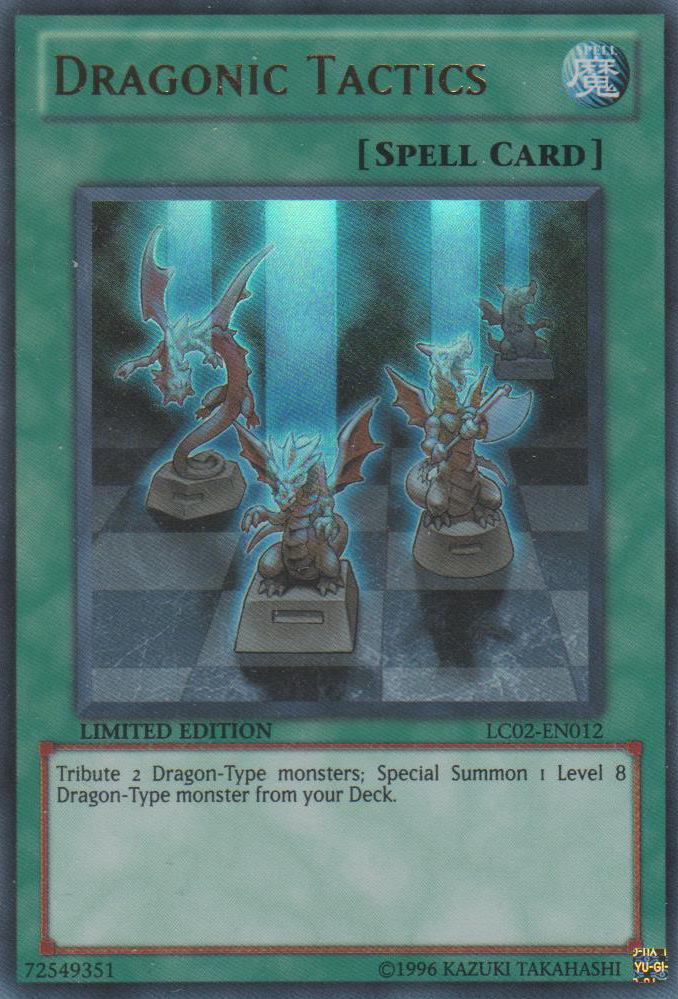Dragonic Tactics [LC02-EN012] Ultra Rare | Jomio and Rueliete's Cards and Comics