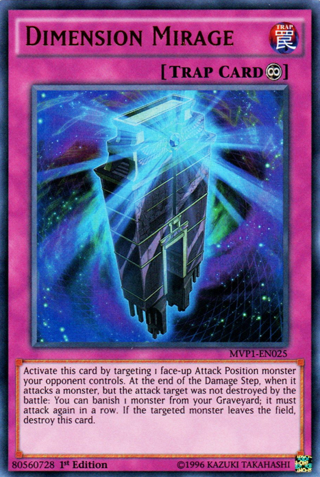 Dimension Mirage [MVP1-EN025] Ultra Rare | Jomio and Rueliete's Cards and Comics