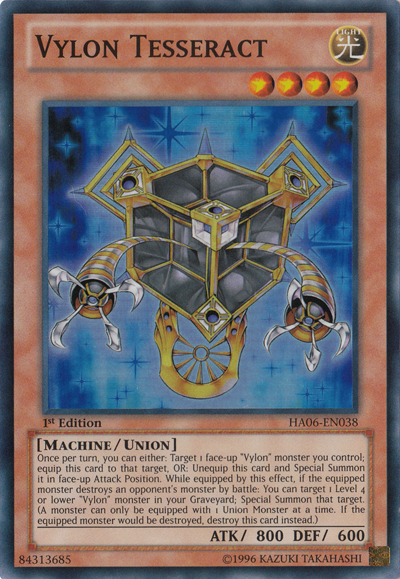 Vylon Tesseract [HA06-EN038] Super Rare | Jomio and Rueliete's Cards and Comics
