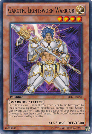 Garoth, Lightsworn Warrior [SDLI-EN009] Common | Jomio and Rueliete's Cards and Comics