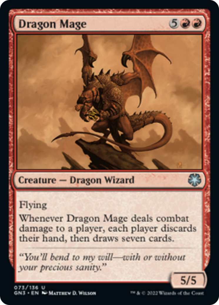 Dragon Mage [Game Night: Free-for-All] | Jomio and Rueliete's Cards and Comics