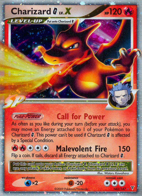 Charizard G LV.X (143/147) [Platinum: Supreme Victors] | Jomio and Rueliete's Cards and Comics
