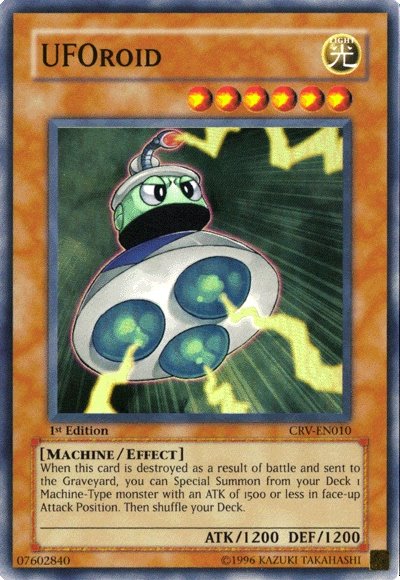 UFOroid [CRV-EN010] Super Rare | Jomio and Rueliete's Cards and Comics