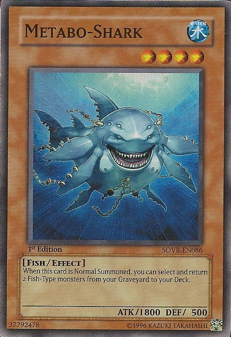 Metabo-Shark [SOVR-EN086] Super Rare | Jomio and Rueliete's Cards and Comics