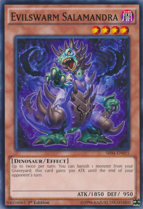 Evilswarm Salamandra [SR04-EN015] Common | Jomio and Rueliete's Cards and Comics