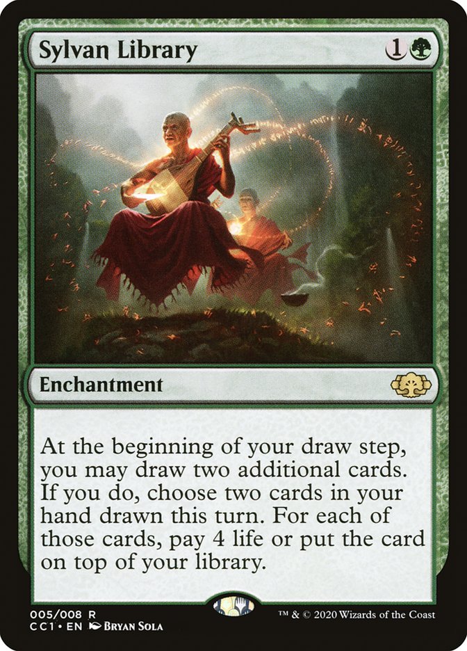 Sylvan Library [Commander Collection: Green] | Jomio and Rueliete's Cards and Comics