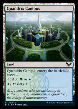 Quandrix Campus [Strixhaven: School of Mages] | Jomio and Rueliete's Cards and Comics