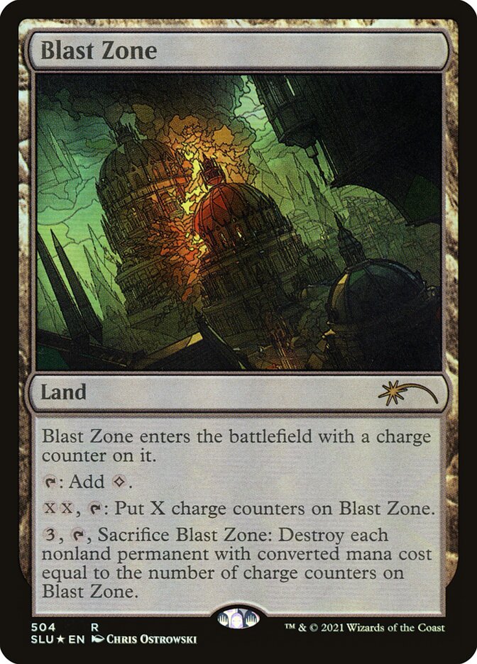 Blast Zone [Secret Lair: Ultimate Edition 2] | Jomio and Rueliete's Cards and Comics