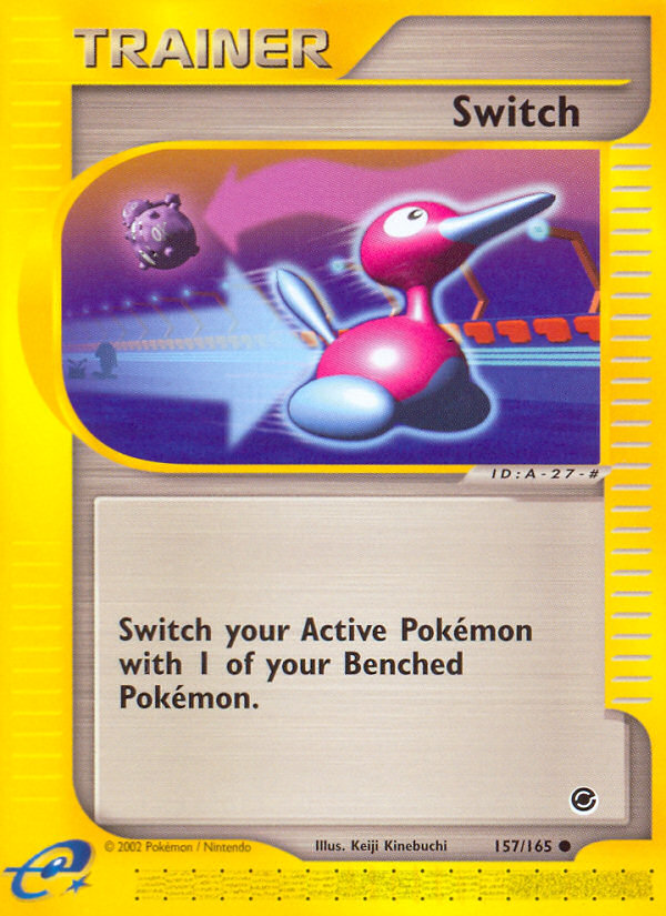 Switch (157/165) [Expedition: Base Set] | Jomio and Rueliete's Cards and Comics