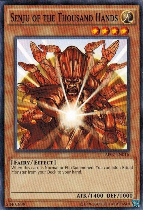 Senju of the Thousand Hands [AP07-EN016] Common | Jomio and Rueliete's Cards and Comics