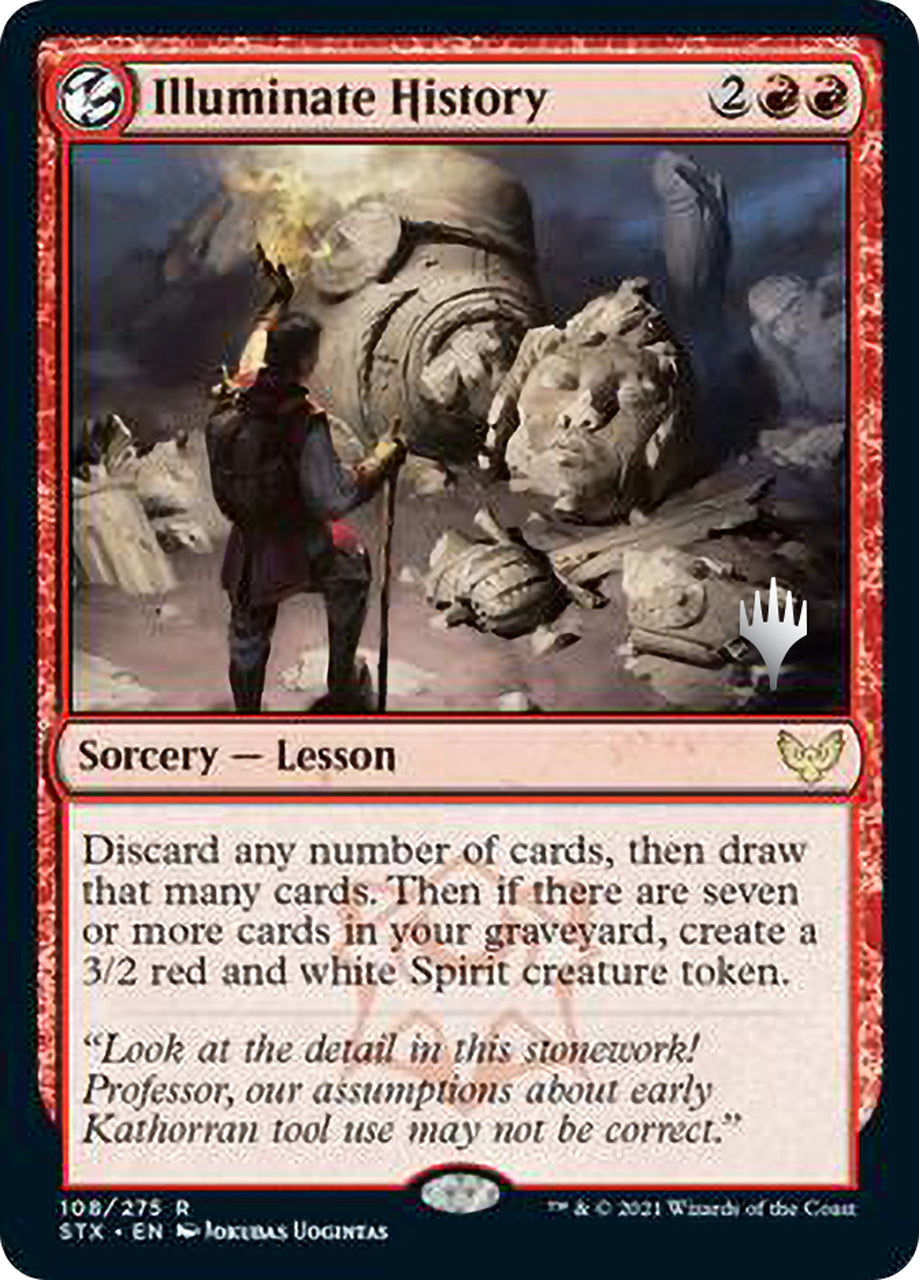 Illuminate History (Promo Pack) [Strixhaven: School of Mages Promos] | Jomio and Rueliete's Cards and Comics