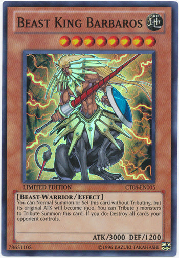 Beast King Barbaros [CT08-EN005] Super Rare | Jomio and Rueliete's Cards and Comics