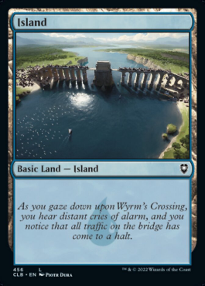 Island (456) [Commander Legends: Battle for Baldur's Gate] | Jomio and Rueliete's Cards and Comics