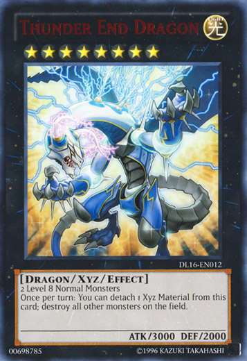 Thunder End Dragon (Red) [DL16-EN012] Rare | Jomio and Rueliete's Cards and Comics