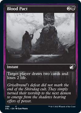 Blood Pact [Innistrad: Double Feature] | Jomio and Rueliete's Cards and Comics