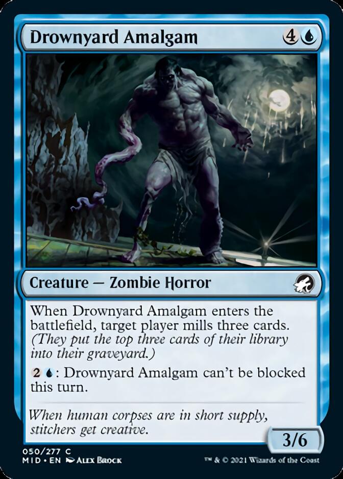 Drownyard Amalgam [Innistrad: Midnight Hunt] | Jomio and Rueliete's Cards and Comics