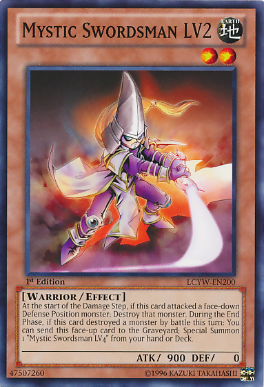 Mystic Swordsman LV2 [LCYW-EN200] Common | Jomio and Rueliete's Cards and Comics