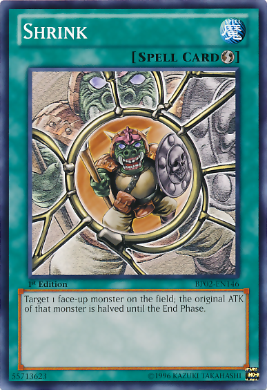 Shrink [BP02-EN146] Common | Jomio and Rueliete's Cards and Comics