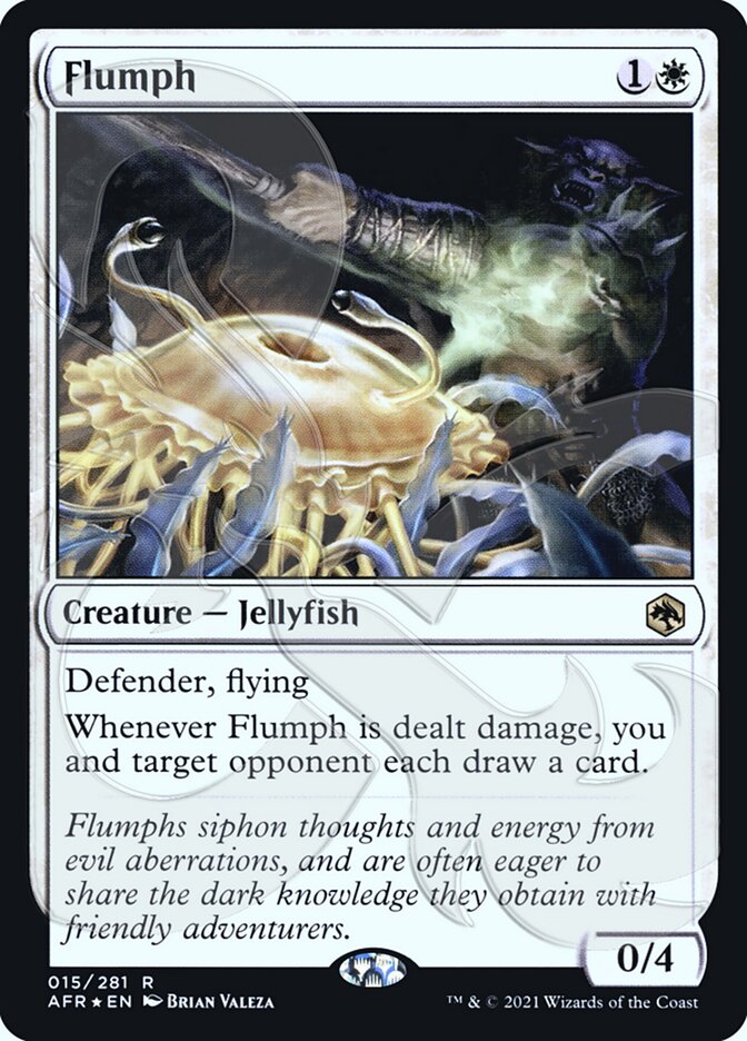 Flumph (Ampersand Promo) [Dungeons & Dragons: Adventures in the Forgotten Realms Promos] | Jomio and Rueliete's Cards and Comics