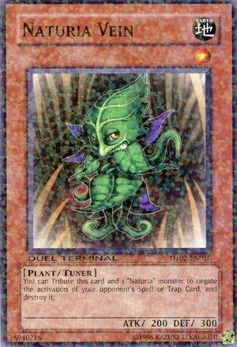 Naturia Vein [DT02-EN010] Common | Jomio and Rueliete's Cards and Comics