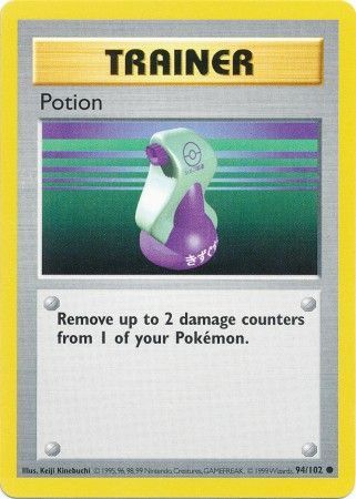 Potion (94/102) [Base Set Shadowless Unlimited] | Jomio and Rueliete's Cards and Comics