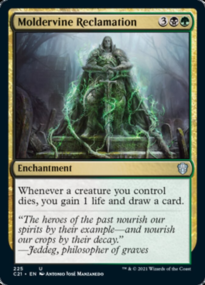Moldervine Reclamation [Commander 2021] | Jomio and Rueliete's Cards and Comics