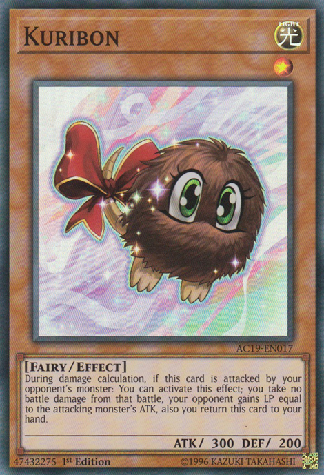 Kuribon [AC19-EN017] Super Rare | Jomio and Rueliete's Cards and Comics