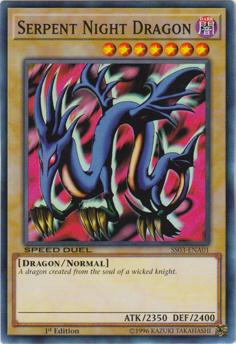 Serpent Night Dragon [SS03-ENA01] Common | Jomio and Rueliete's Cards and Comics