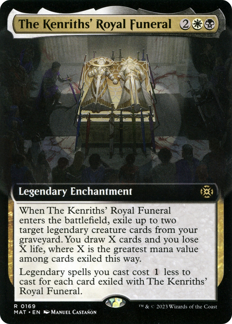 The Kenriths' Royal Funeral (Extended Art) [March of the Machine: The Aftermath] | Jomio and Rueliete's Cards and Comics