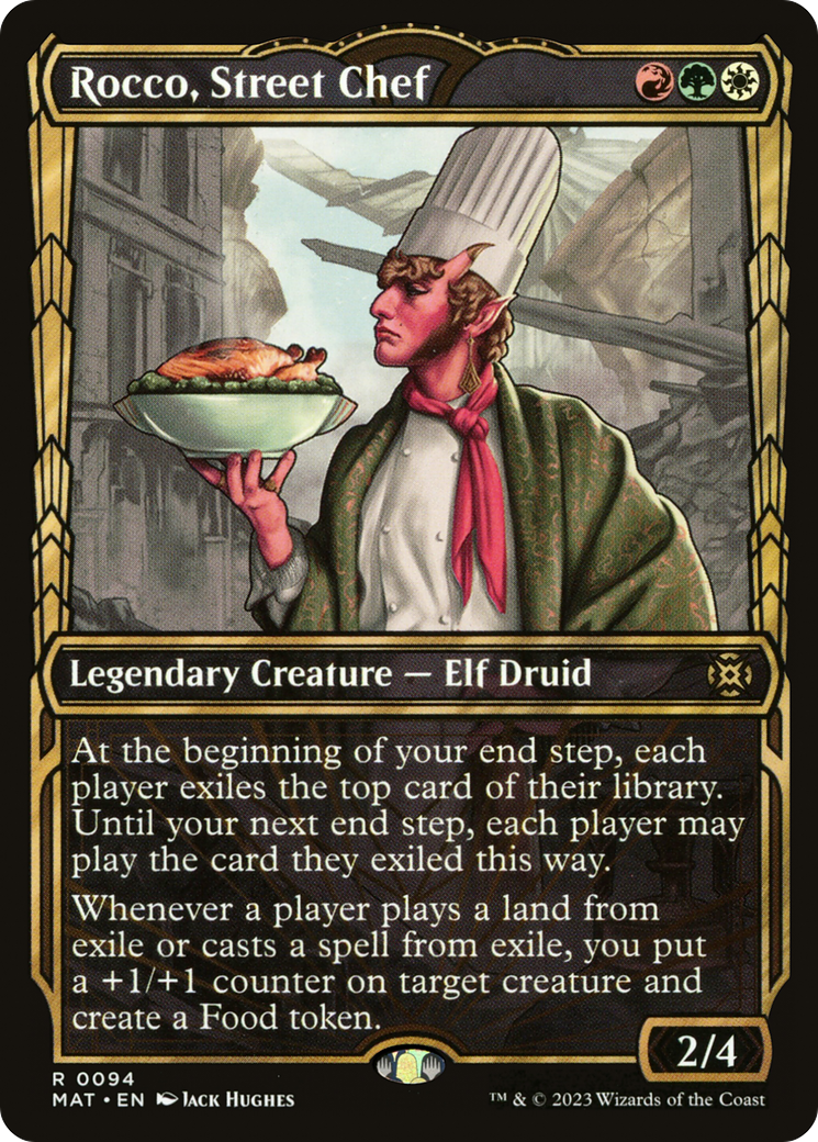 Rocco, Street Chef (Showcase) [March of the Machine: The Aftermath] | Jomio and Rueliete's Cards and Comics