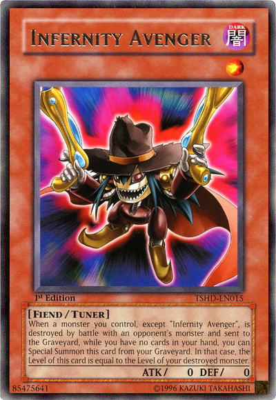 Infernity Avenger [TSHD-EN015] Rare | Jomio and Rueliete's Cards and Comics