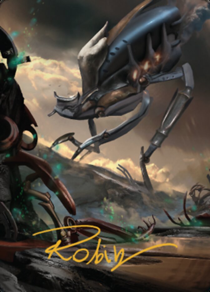 Swamp (2) Art Card (Gold-Stamped Signature) [The Brothers' War Art Series] | Jomio and Rueliete's Cards and Comics