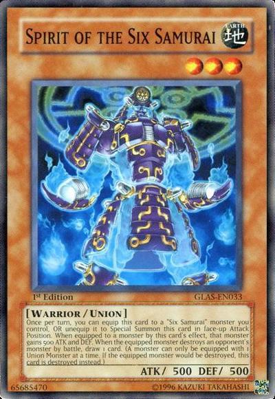 Spirit of the Six Samurai [GLAS-EN033] Common | Jomio and Rueliete's Cards and Comics