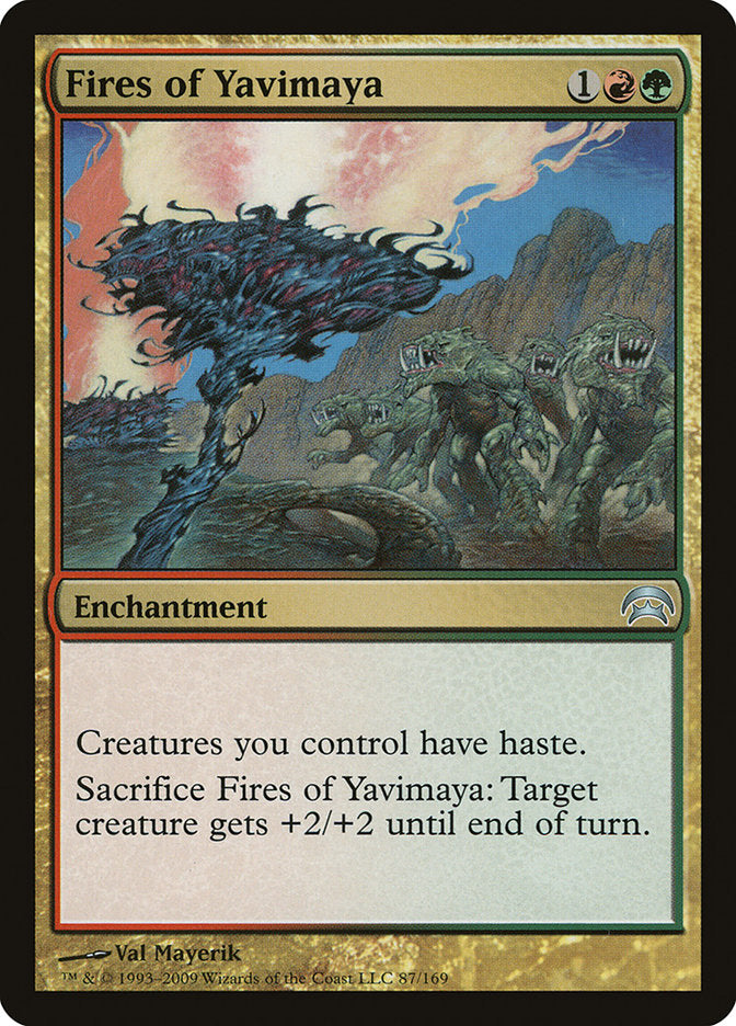 Fires of Yavimaya [Planechase] | Jomio and Rueliete's Cards and Comics