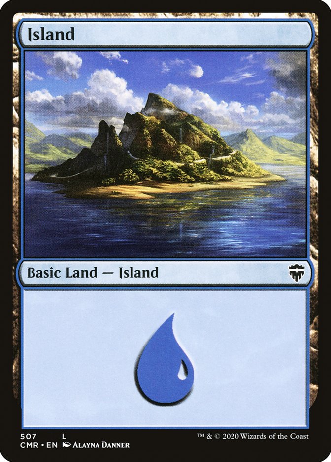 Island (507) [Commander Legends] | Jomio and Rueliete's Cards and Comics