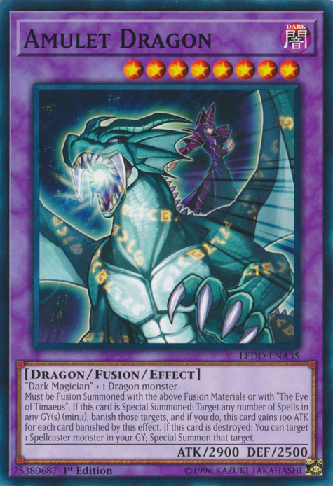 Amulet Dragon [LEDD-ENA35] Common | Jomio and Rueliete's Cards and Comics