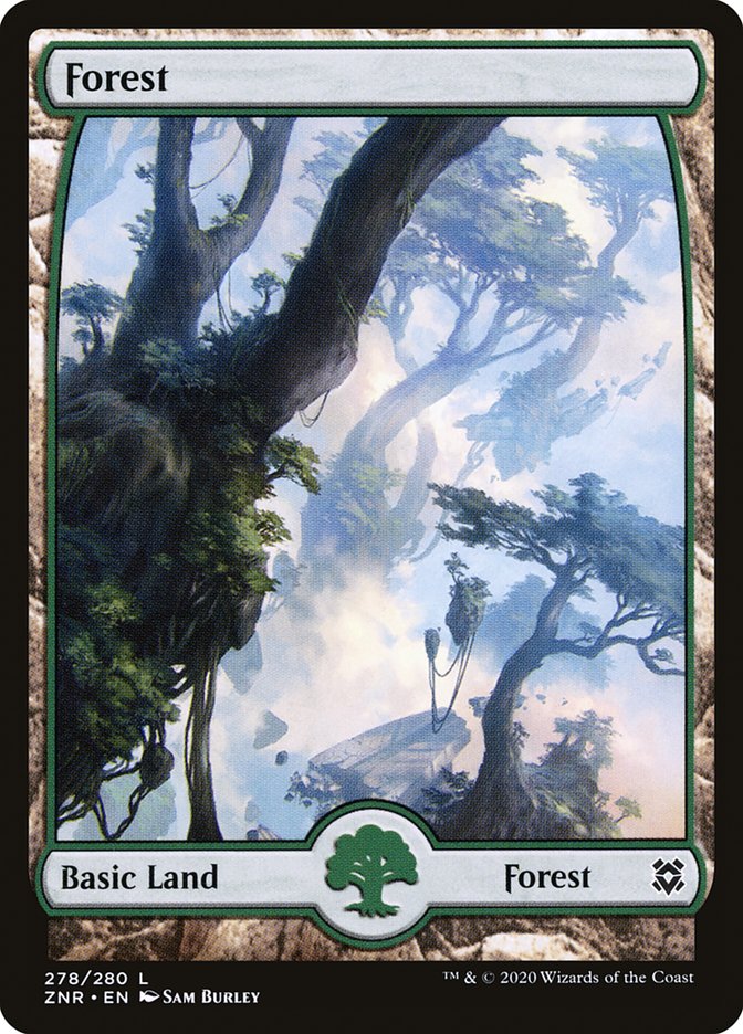 Forest (278) [Zendikar Rising] | Jomio and Rueliete's Cards and Comics